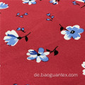 Weicher Touch 100% Polyester Blütendruckgedruckte Tuch